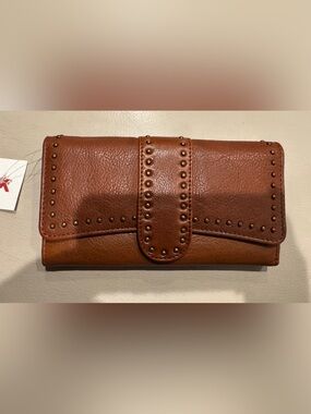 Vilenca Holland brown leather wallet